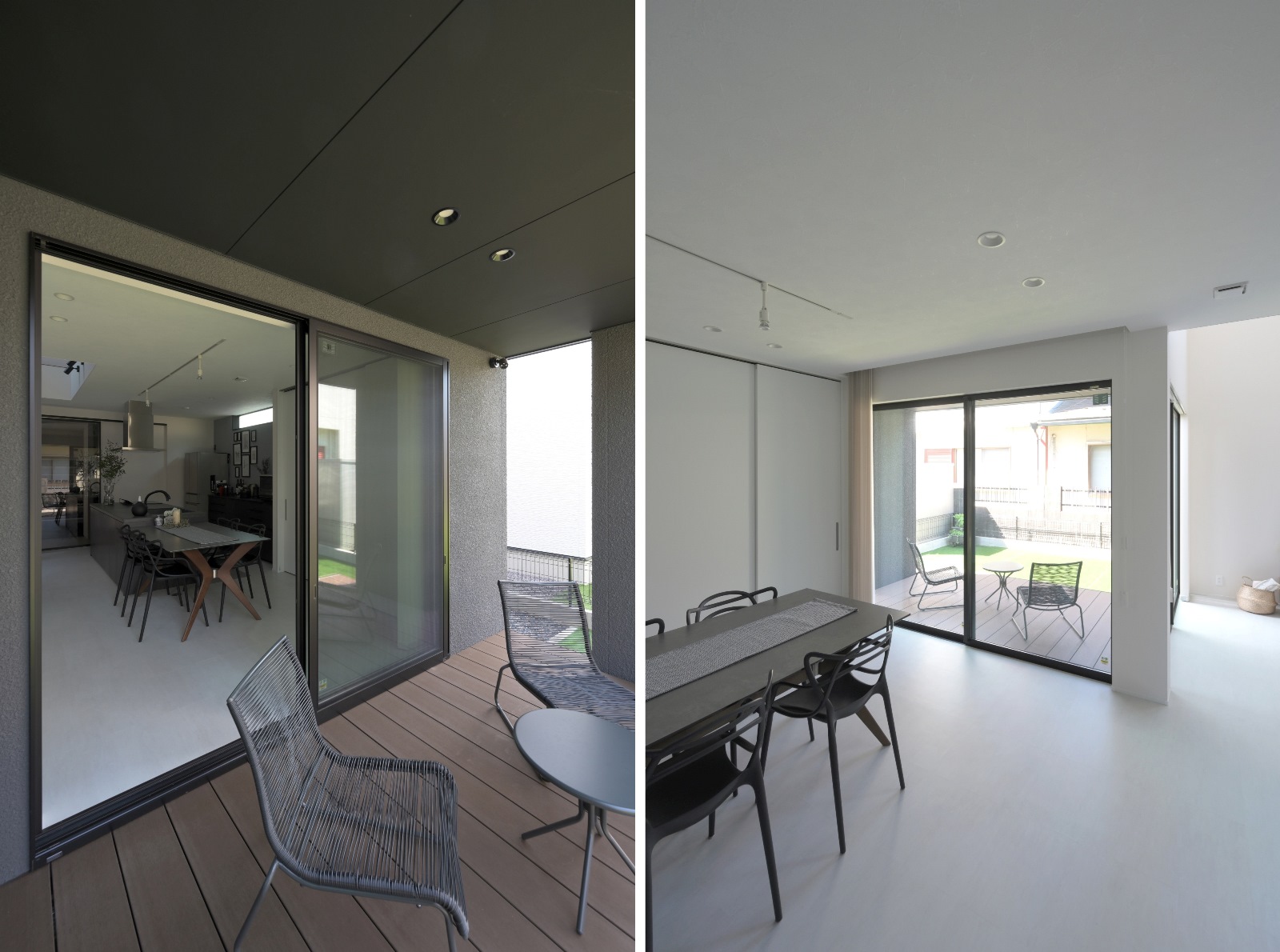 隠して魅せる家